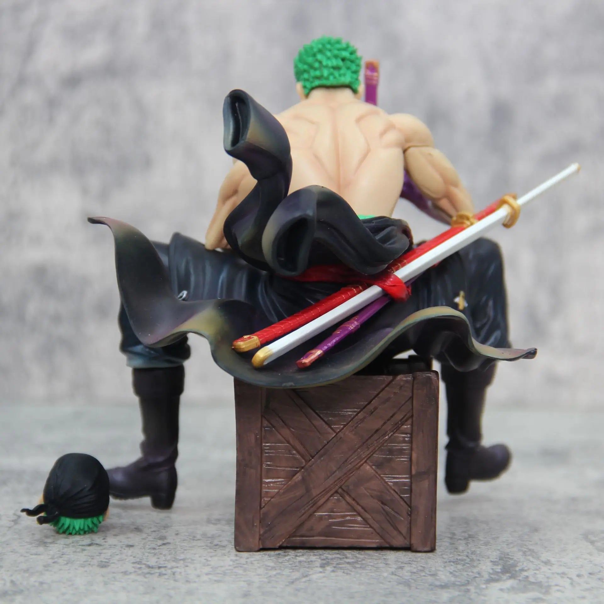 15cm One Piece Zoro Anime Figures Sit Roronoa Zoro Action Figurine 2 Heads Pvc Statue Room Collection Model Decoration Toys Gift 15cm One Piece Zoro Anime Figures Sit Roronoa Zoro Action Figurine 2 Heads Pvc Statue Room Collection Model Decoration Toys Gift